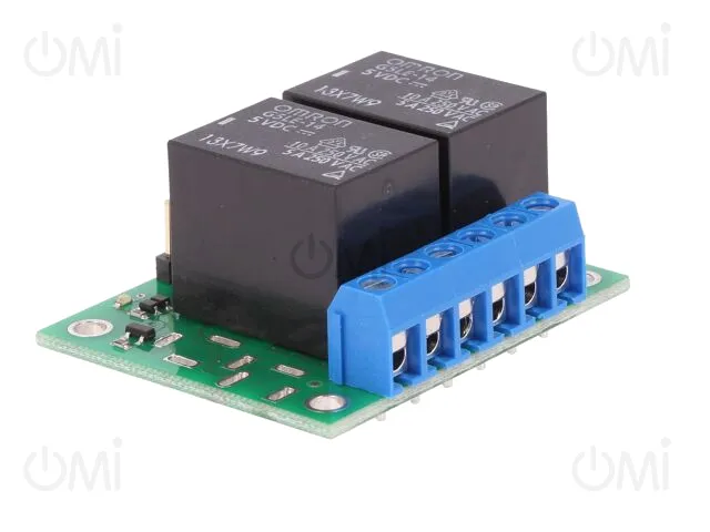 2-CH SPDT RELAY CARRIER WITH 5VDC RELAYS