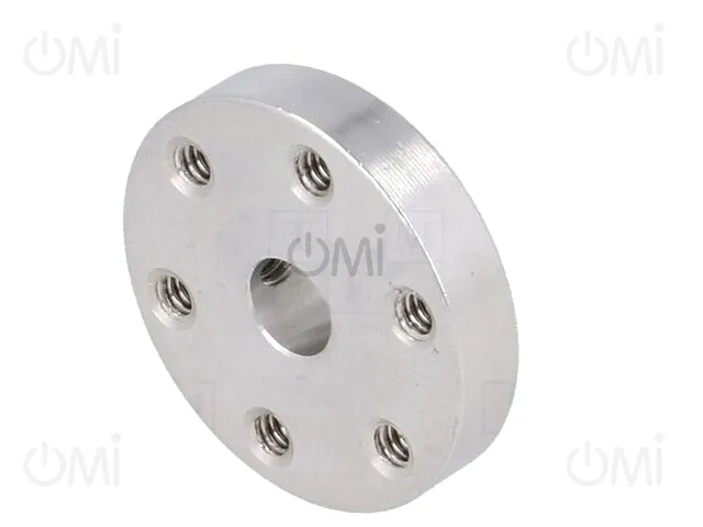 UNIVERSAL ALUMINUM MOUNTING HUB FOR 6MM