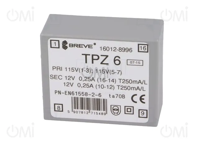 TPZ6/2X115/2X12V
