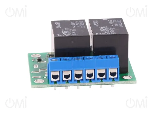 2-CH SPDT RELAY CARRIER WITH 5VDC RELAYS