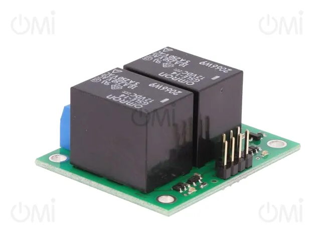 2-CH SPDT RELAY CARRIER WITH 12VDC RELAY