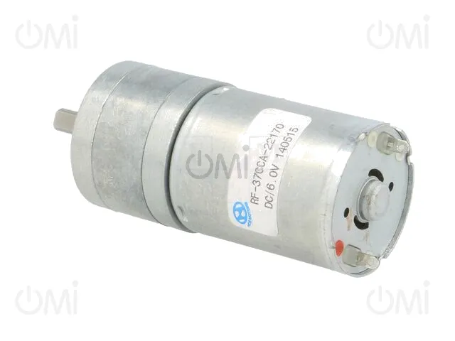 20.4:1 METAL GEARMOTOR 25DX50L MM LP 6V