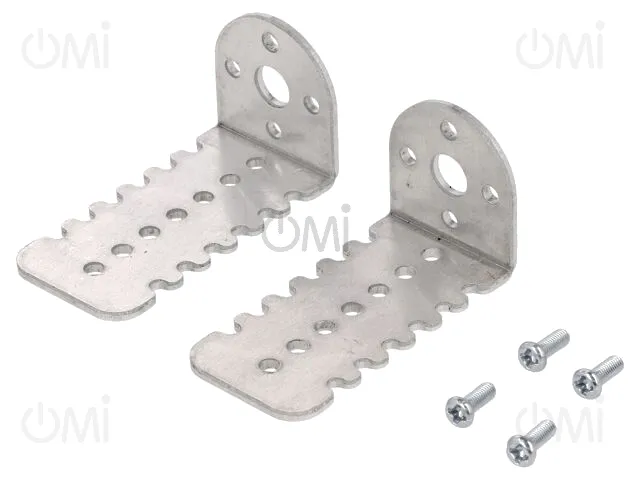 25D MM METAL GEARMOTOR BRACKET PAIR