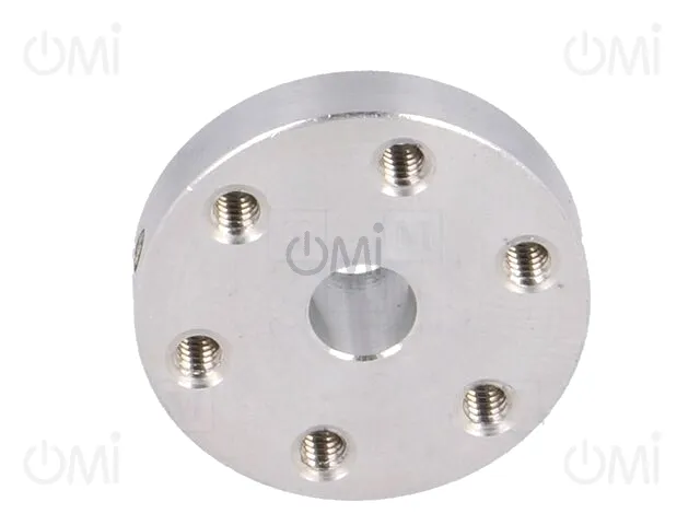 UNIVERSAL ALUMINUM MOUNTING HUB FOR 6MM