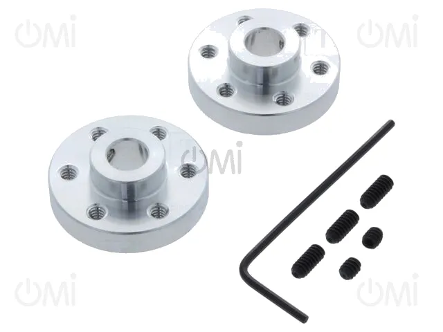 ALUMINUM MOUNTING HUB FOR 1/4? SHAFT #4-