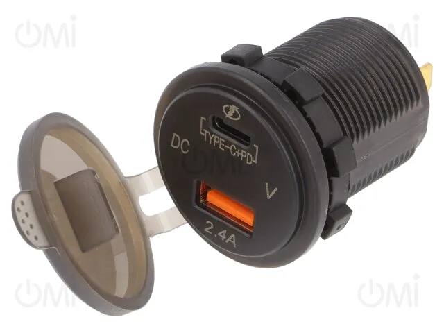 CAR-USB-A/C-BL