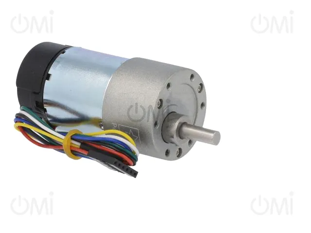 70:1 METAL GEARMOTOR 37DX70L 24V 64 CPR