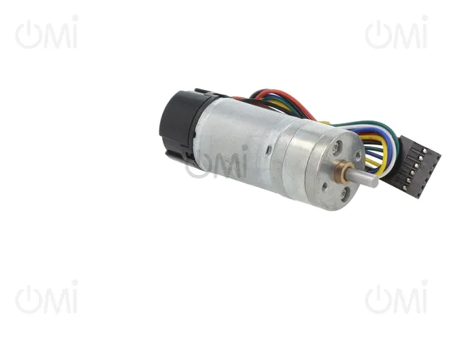 9.7:1 METAL GEARMOTOR 25DX63L LP 6V 48 C