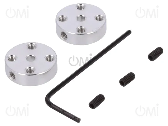 ALUMINUM MOUNTING HUB FOR 3MM SHAFT M3 H