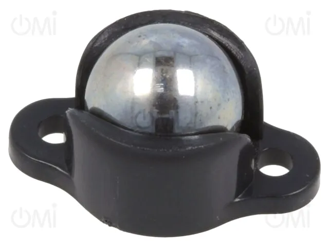 BALL CASTER WITH 3/8" METAL BALL