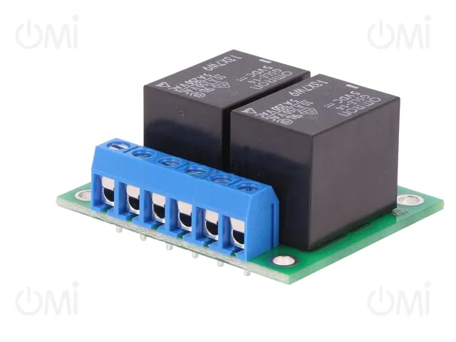2-CH SPDT RELAY CARRIER WITH 5VDC RELAYS