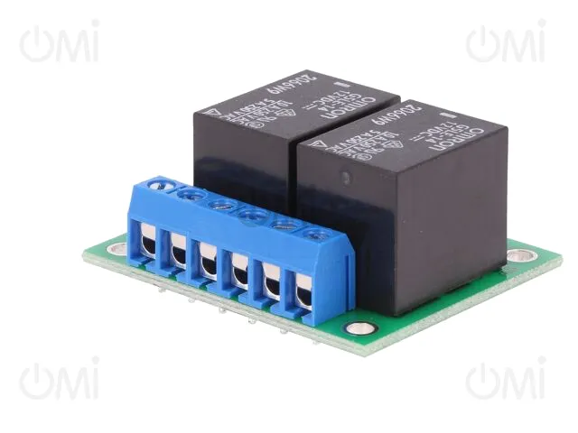 2-CH SPDT RELAY CARRIER WITH 12VDC RELAY