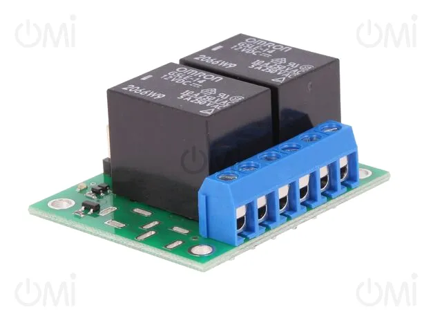 2-CH SPDT RELAY CARRIER WITH 12VDC RELAY