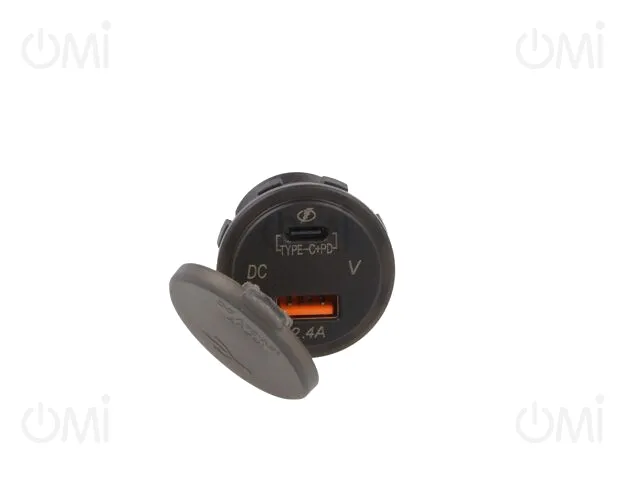 CAR-USB-A/C-BL