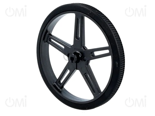 POLOLU WHEEL 70X8MM PAIR – BLACK