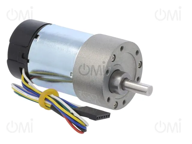 6.3:1 METAL GEARMOTOR 37DX65L 24V 64 CPR