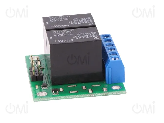 2-CH SPDT RELAY CARRIER WITH 5VDC RELAYS