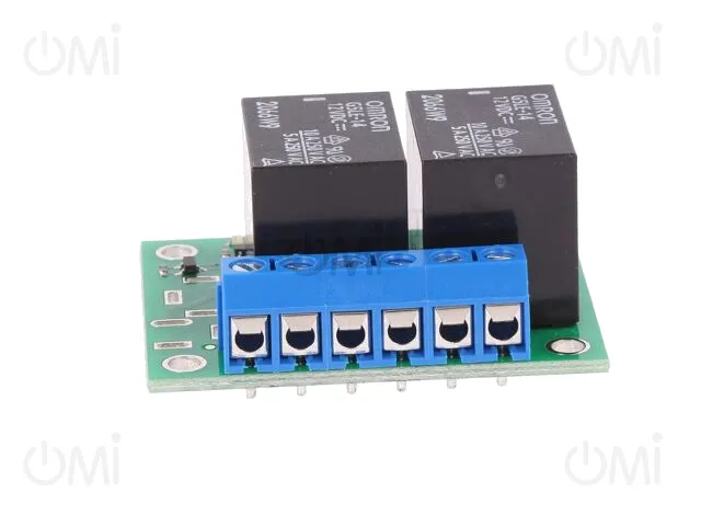 2-CH SPDT RELAY CARRIER WITH 12VDC RELAY