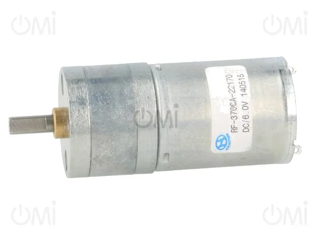 20.4:1 METAL GEARMOTOR 25DX50L MM LP 6V
