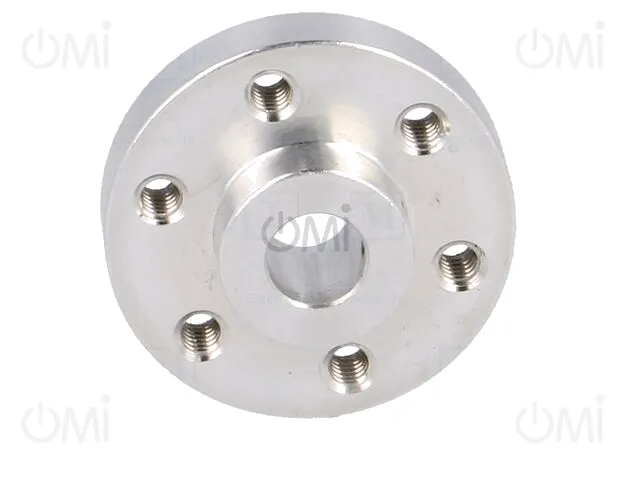 UNIVERSAL ALUMINUM MOUNTING HUB FOR 6MM