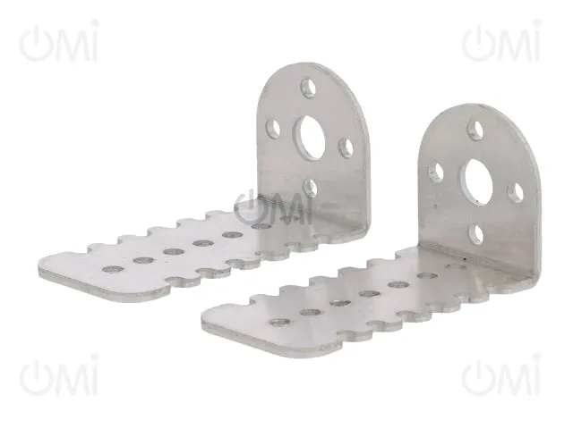 25D MM METAL GEARMOTOR BRACKET PAIR