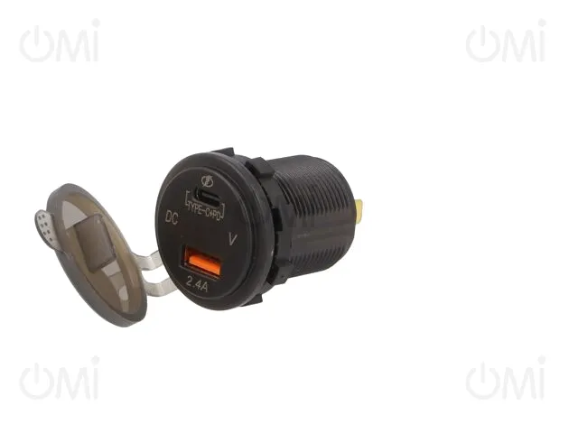 CAR-USB-A/C-BL