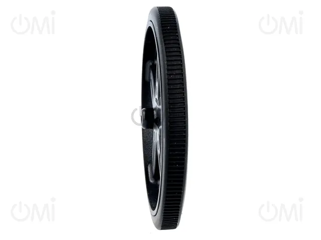 POLOLU WHEEL 70X8MM PAIR – BLACK
