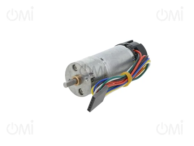 9.7:1 METAL GEARMOTOR 25DX63L LP 6V 48 C
